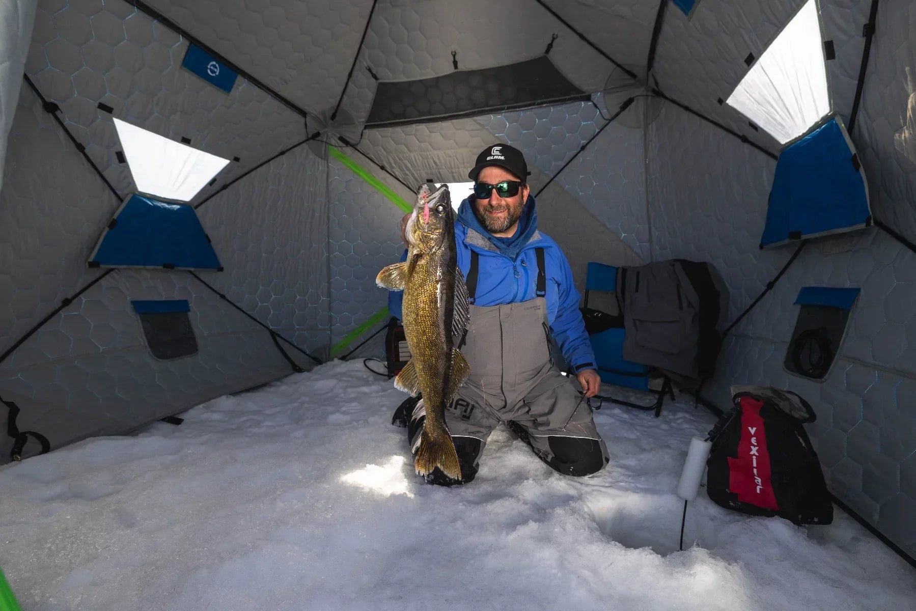 Test - Clam Outdoors Previews New Ice Fishing Products at ICAST 2024