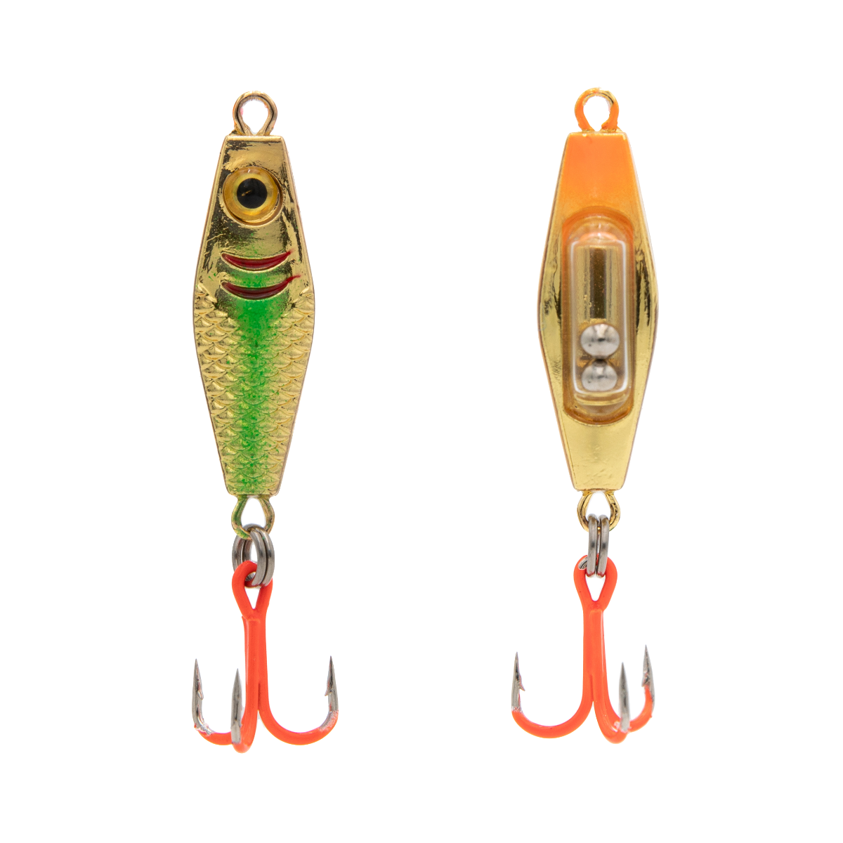 clam fishing lures Clam Rattlin' PT Spoon-Silver