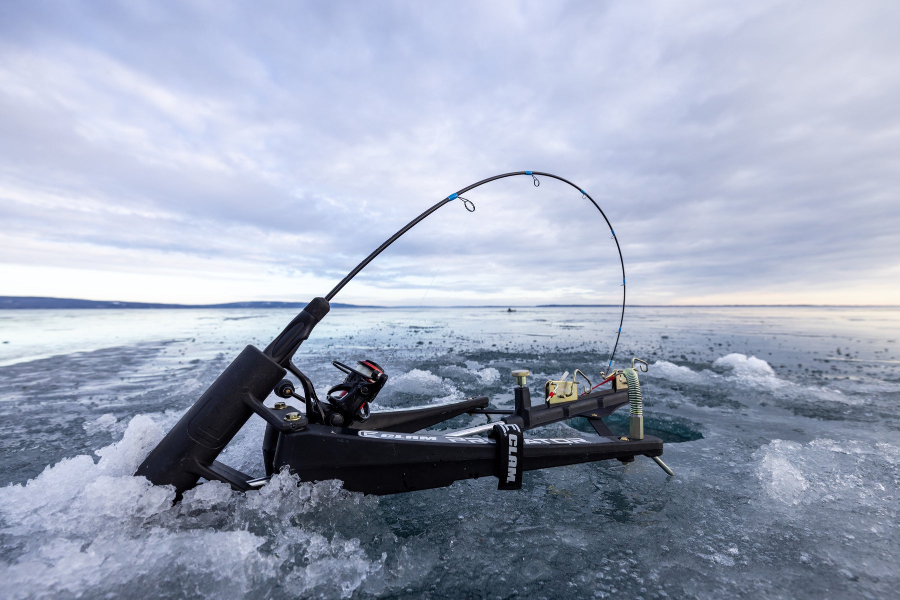 clam ice fishing rod holders ClamLock 2 Position Rod Holder Horizontal – Clam Outdoors