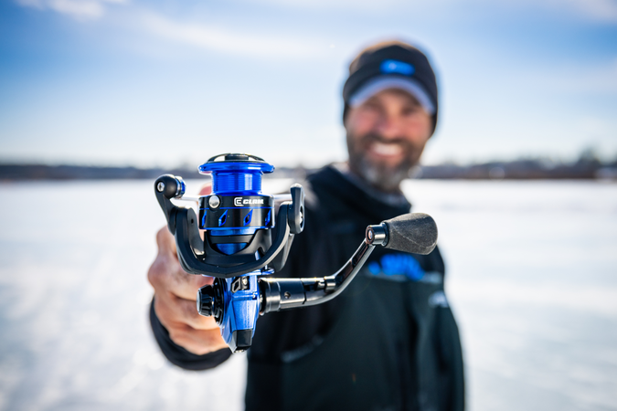 clam straight line ice fishing reels Straight Drop Reel – Clam Outdoors