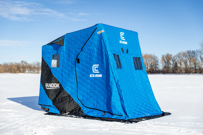 clam ice fishing accessories Sled Pulling Harness the user friendly Clam Ice Fishing Shelter Clam