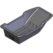 Utility Cart Replacement Tub