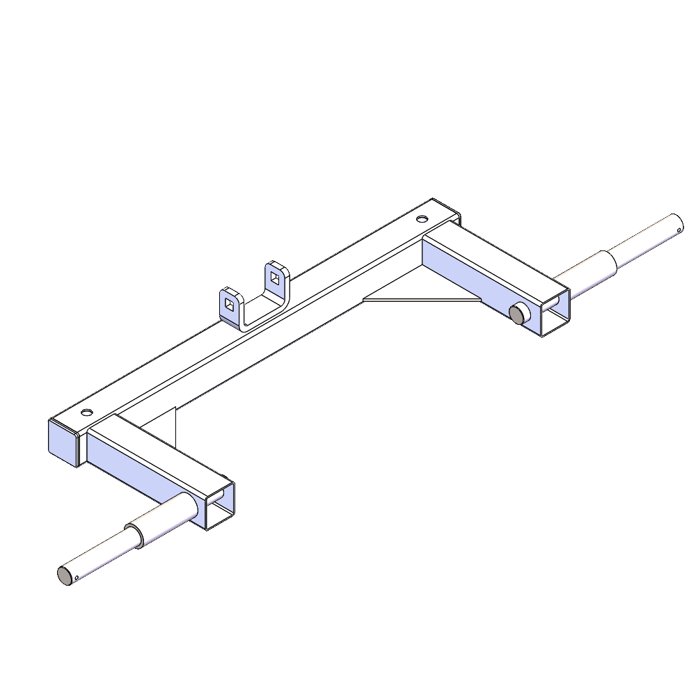 LG7 Trailer Axle