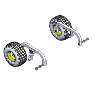 HDM 1400 Tandem Kit with Tires