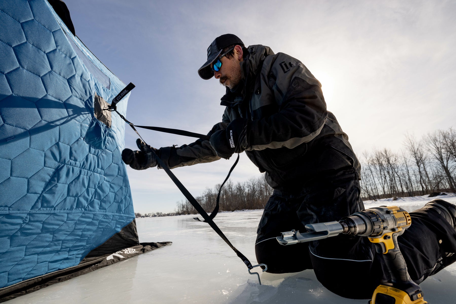 Ice Anchor Installation Tool