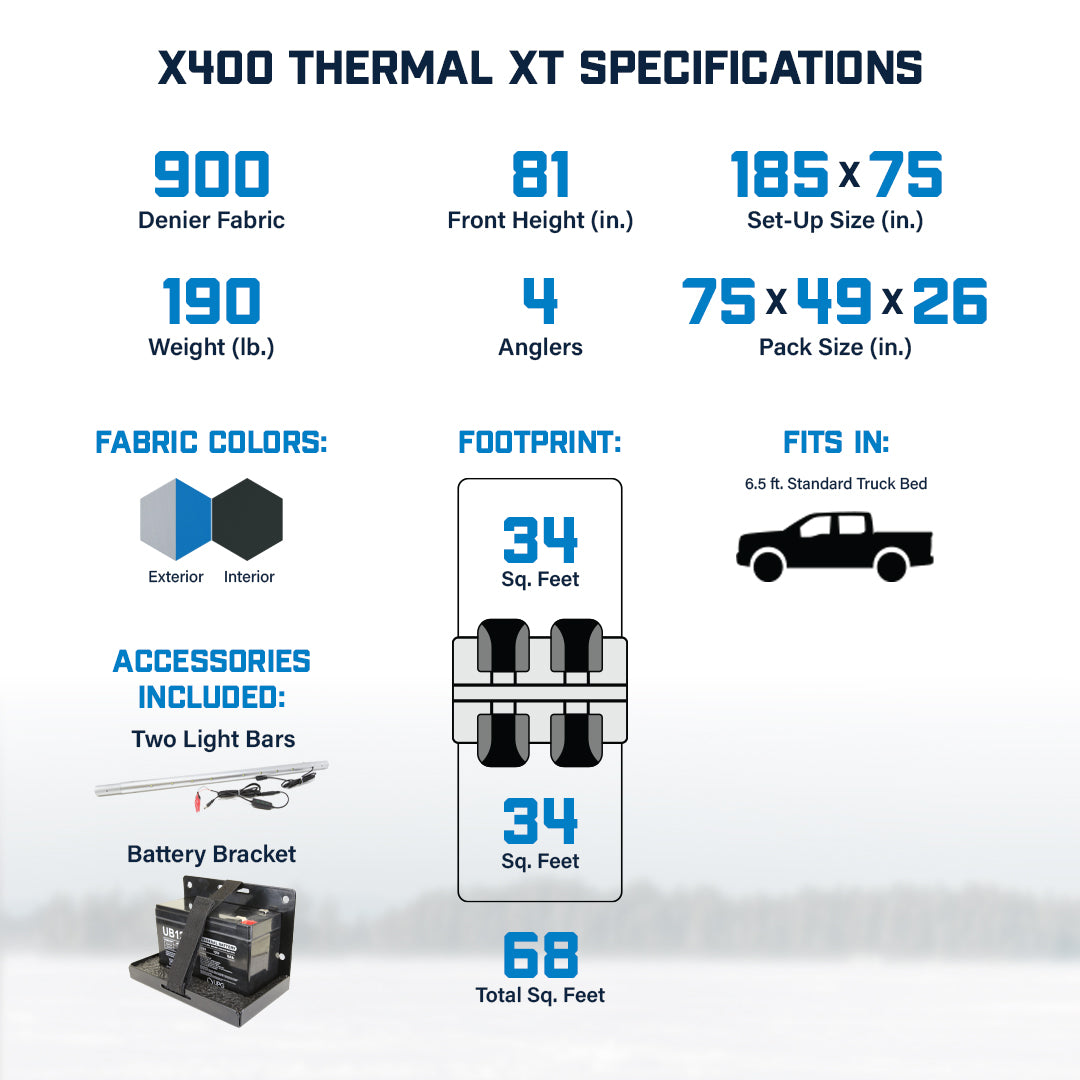 X400 Thermal XT – Clam Outdoors