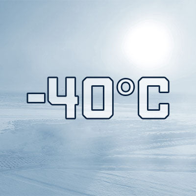 Rated to -40°C