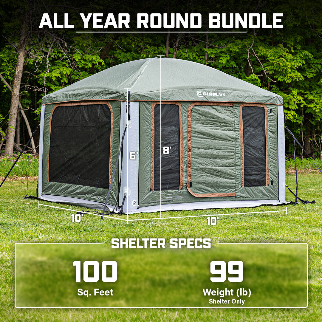 ClamAYR Boondocker - All-Year Round Bundle