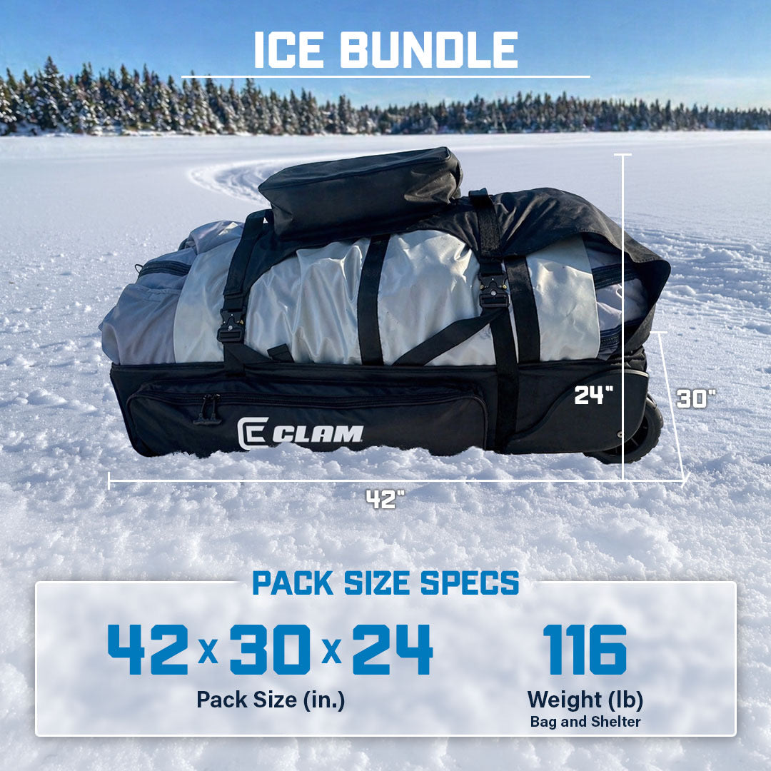 ClamAYR Boondocker - Ice Fishing Bundle