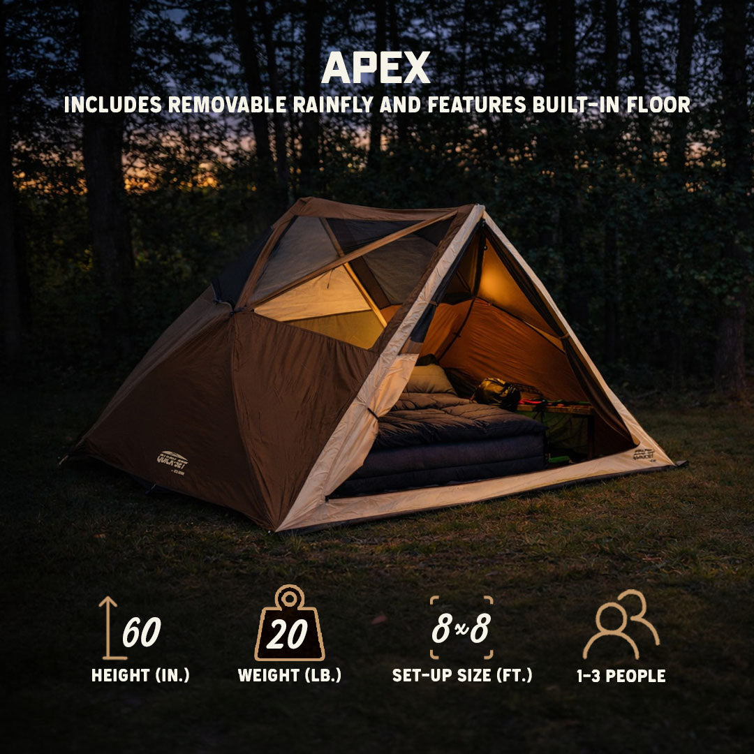 Clam Apex A-Frame Camping Tent