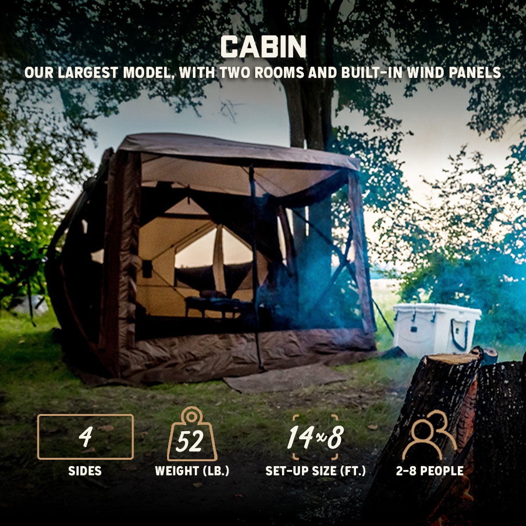Clam Cabin Screen Tent – Clam Outdoors