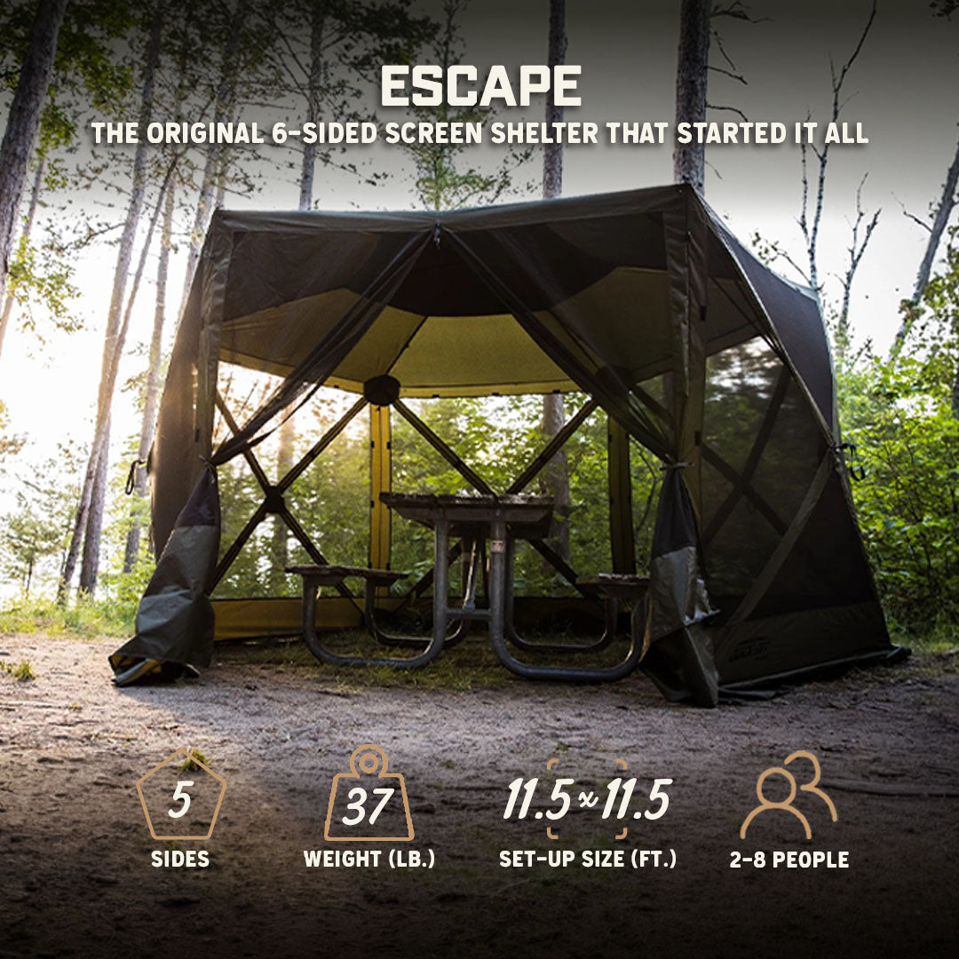 Clam Escape Screen Tent