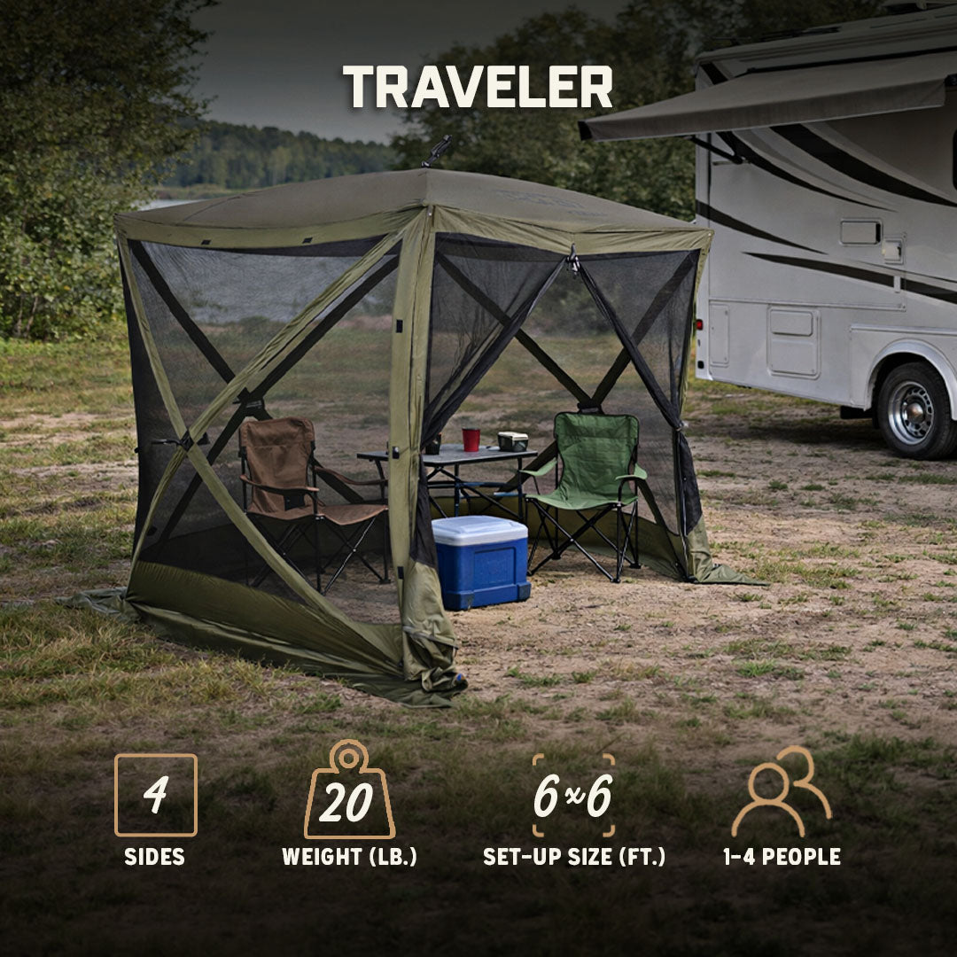 Green Traveler Bundle With Two Wind Panels