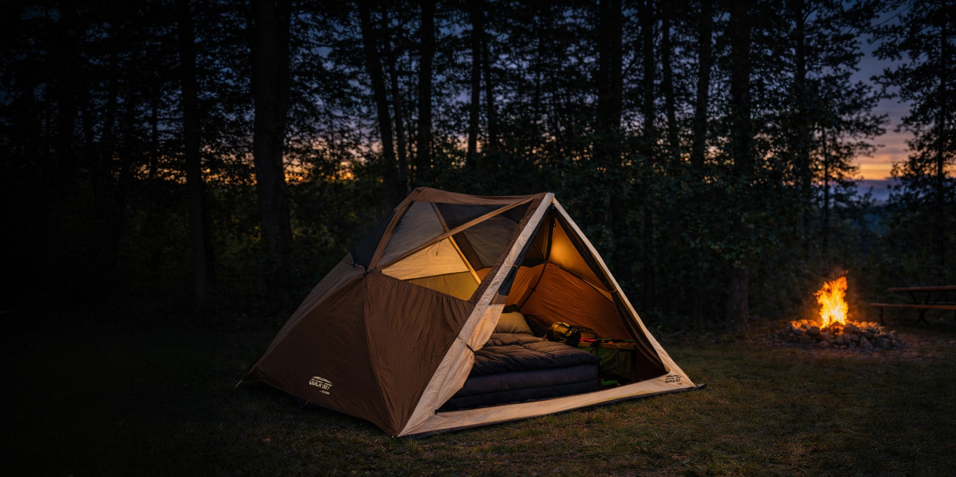 Clam Apex A-Frame Camping Tent