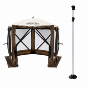 Brown Adventure With Support Pole