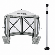 Gray Adventure With Support Pole