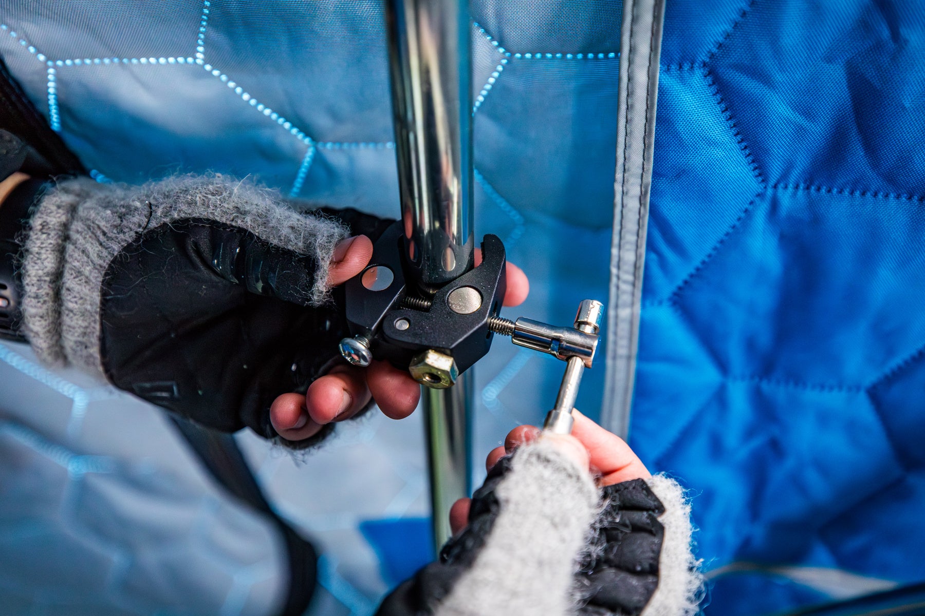 ClamLock FishTrap Tube Adapter Clamp