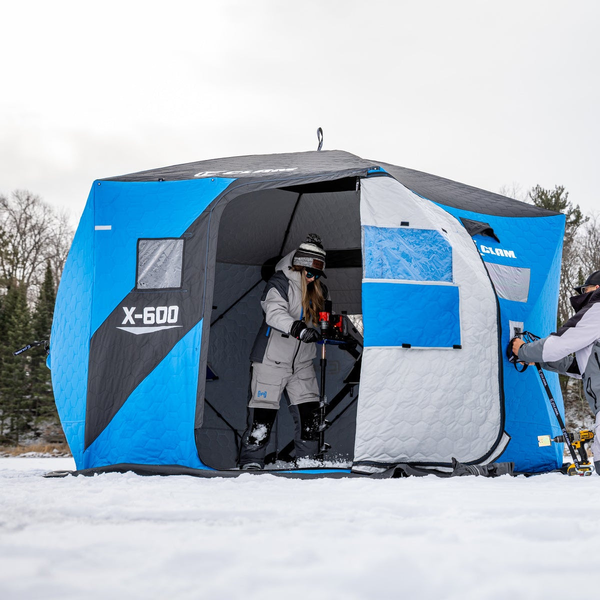 KALAMA ビッククーダ 8,7-24-6 130L X-600 Hub Shelter – Clam Outdoors