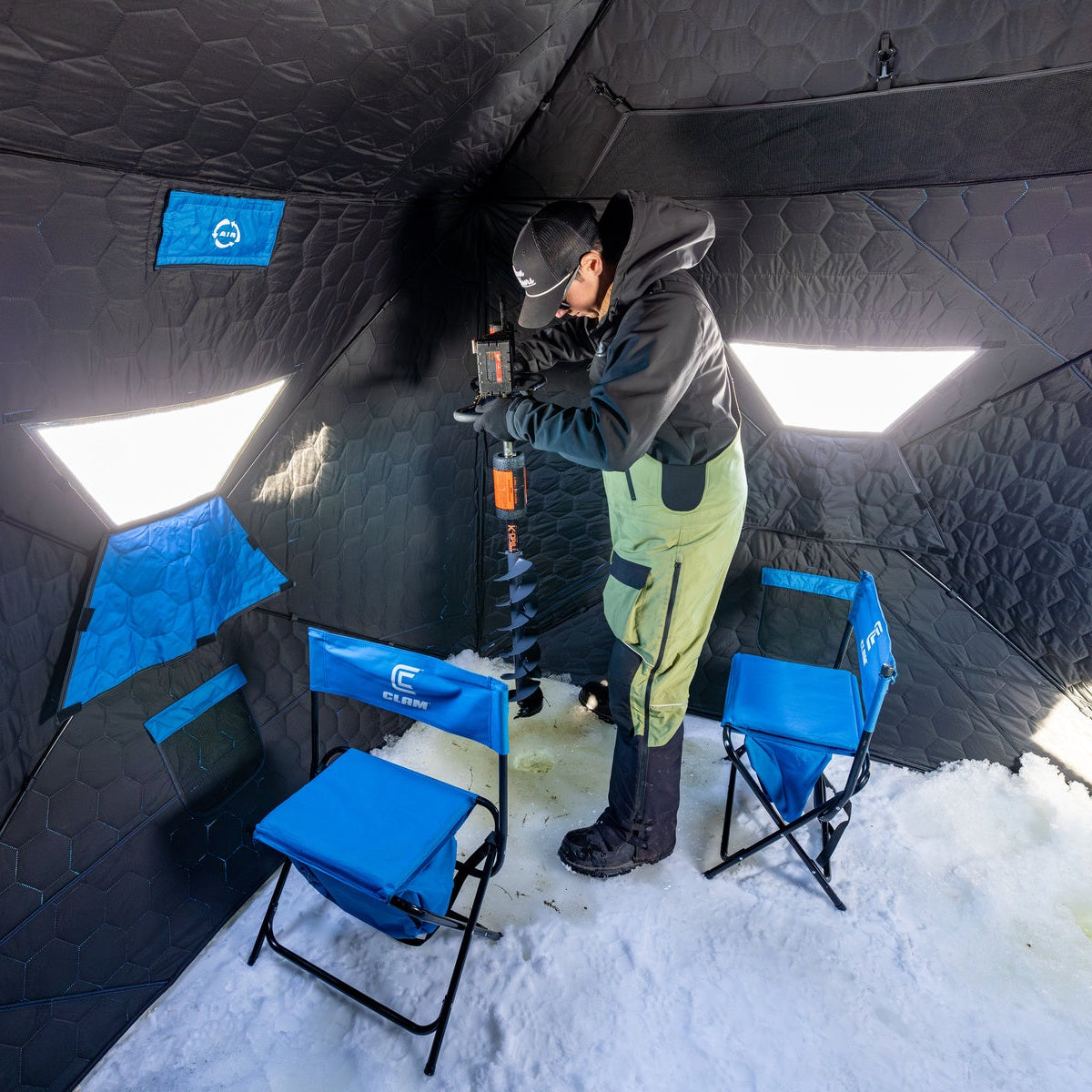 clam ice fishing shelter accessories X-800 Thermal The Clam X Portable House Accessories - Houses