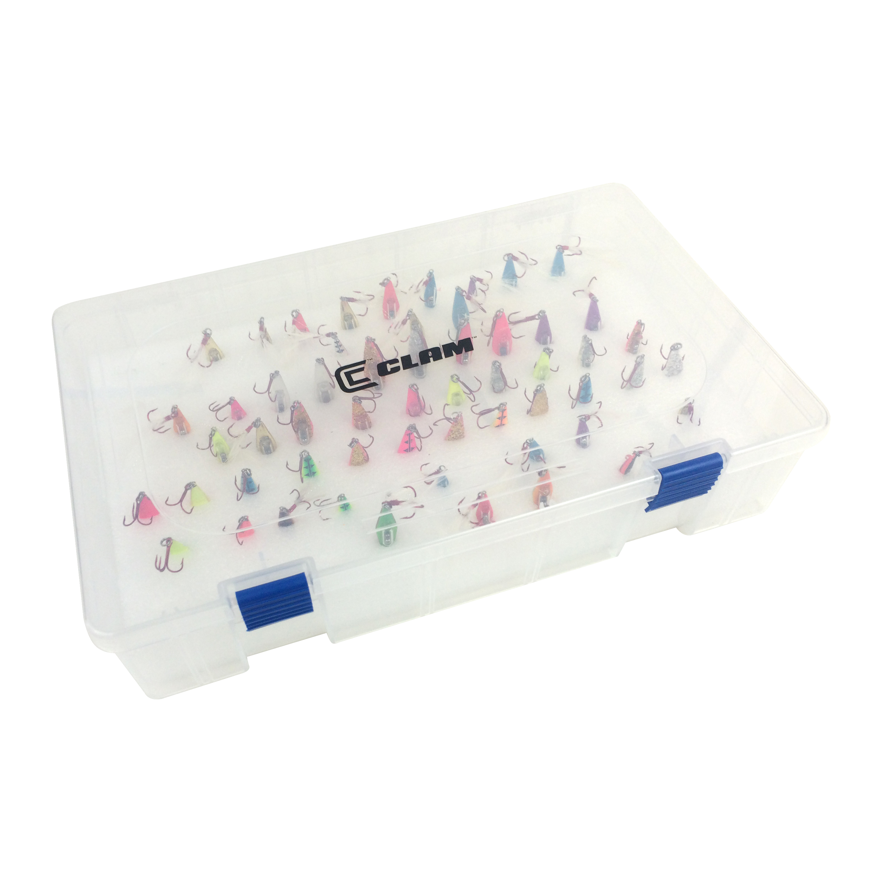 hanging spoon tackle box Clam Deluxe Spoon Box