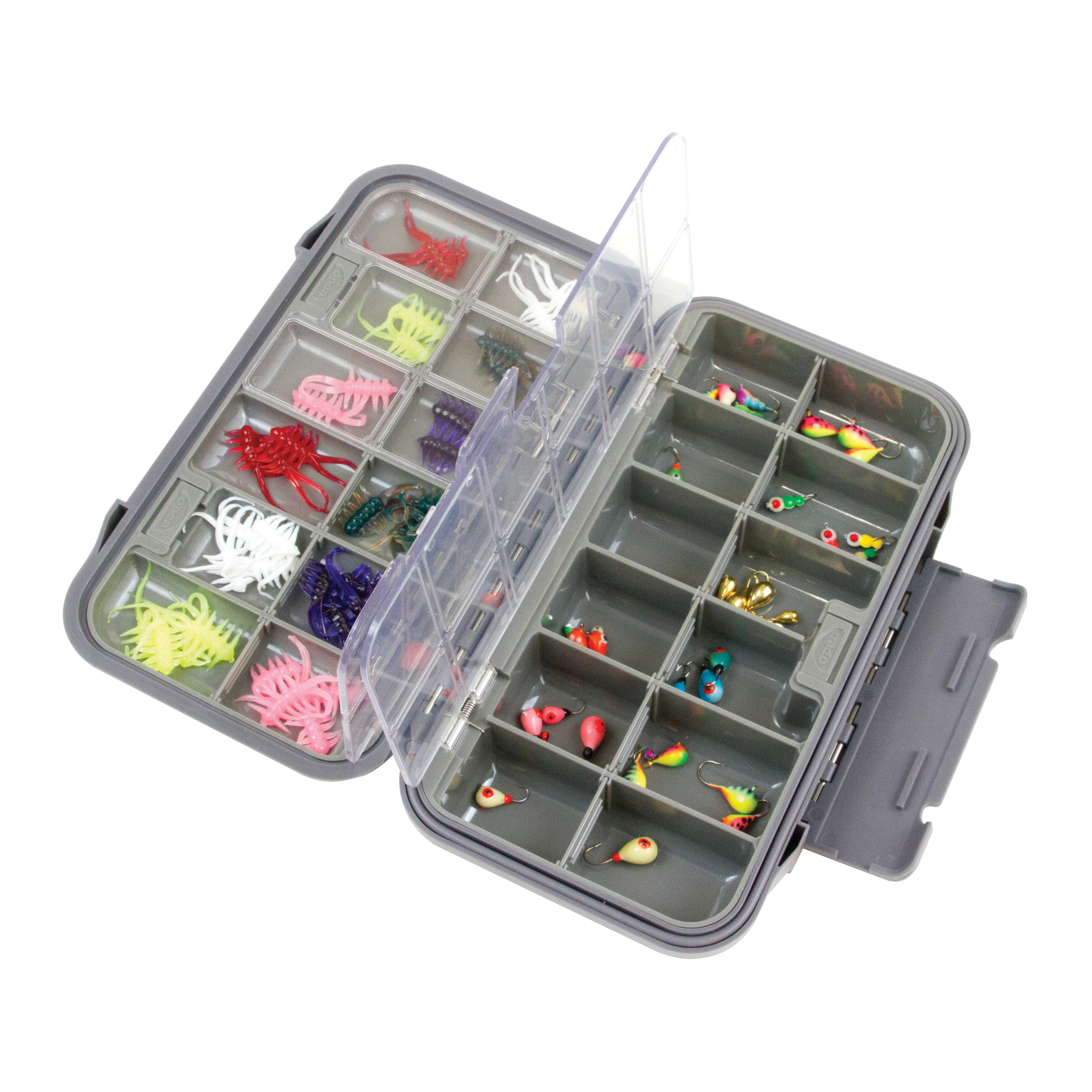 clam ice tackle box Dual Tray Jig Box
