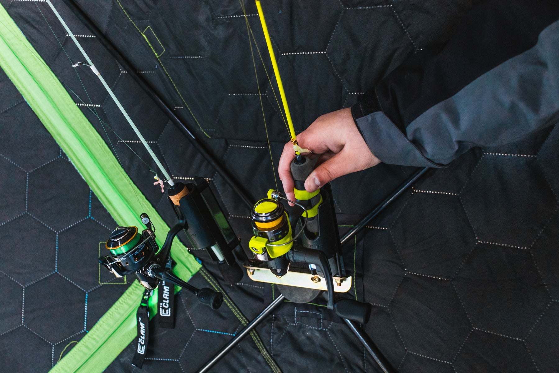 ClamLock 2 Position Rod Holder Vertical