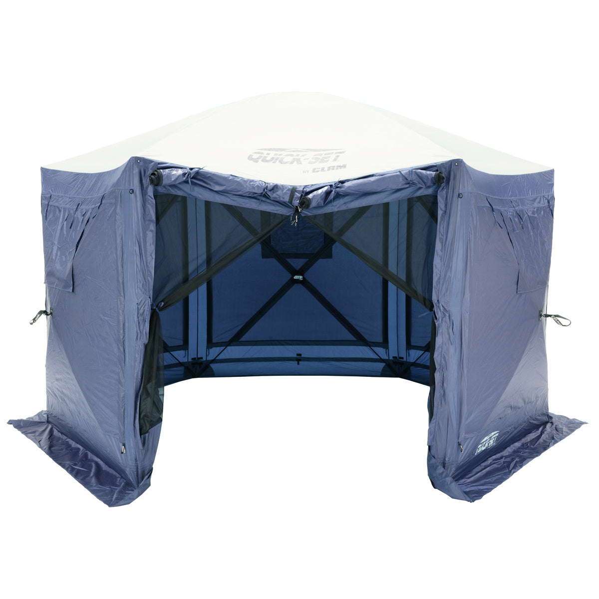 Clam Pavilion Screen Shelter with Wind Panels