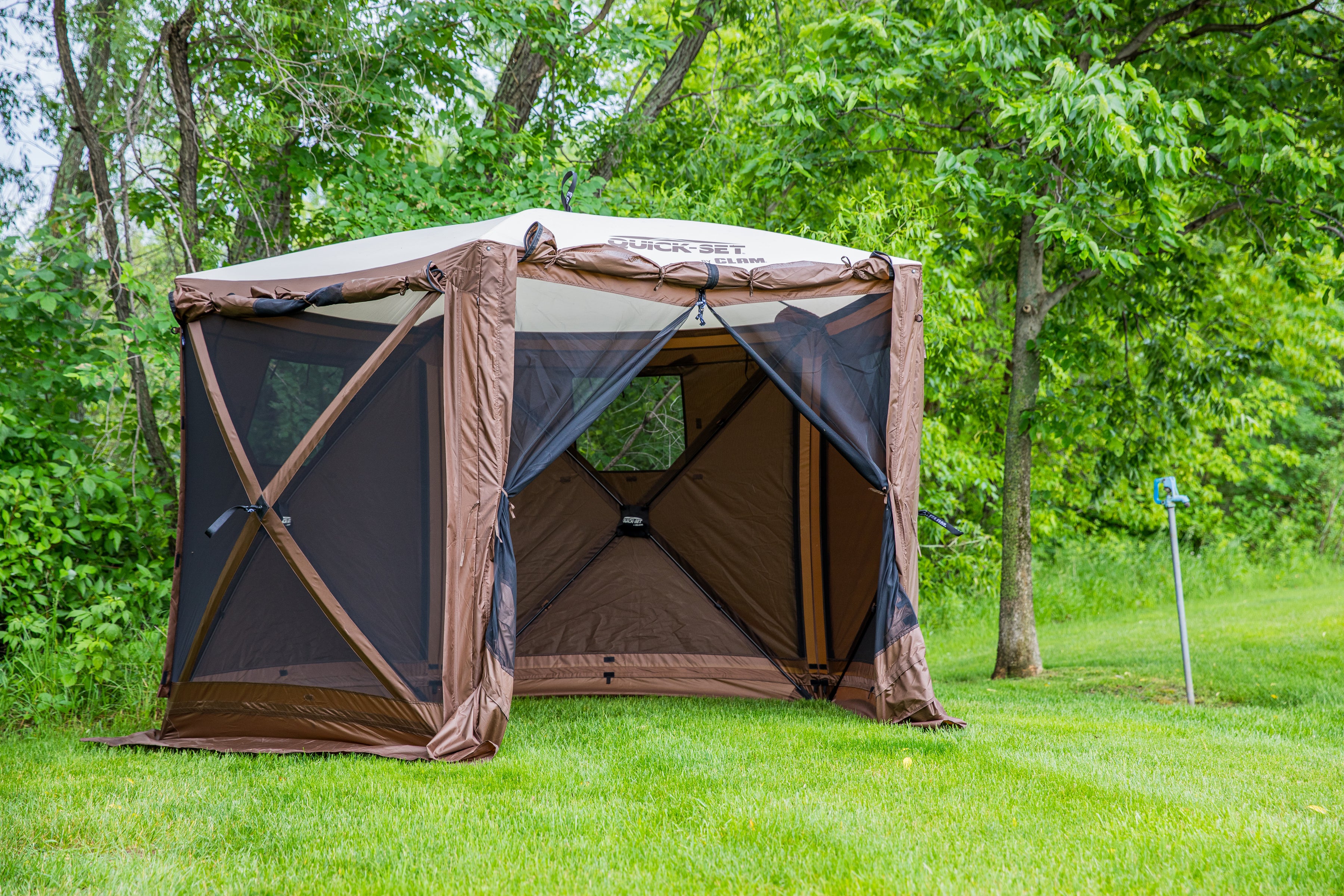 Clam Adventure Screen Tent with Wind Panels – Clam Outdoors