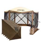 Brown Escape With 6 Wind Panels