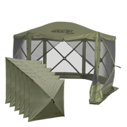 Green Escape With 6 Wind Panels