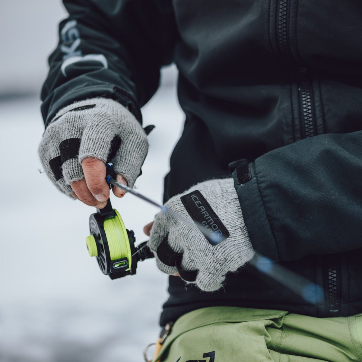 Wooly Fingerless Gloves