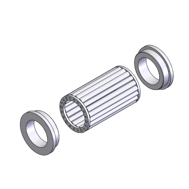 Caged Roller Bearing Kit