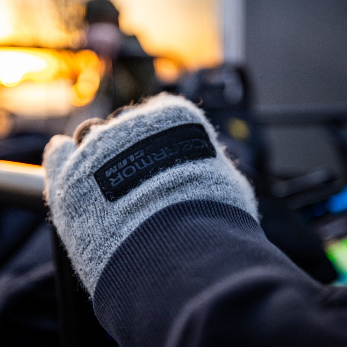 Wooly Fingerless Gloves