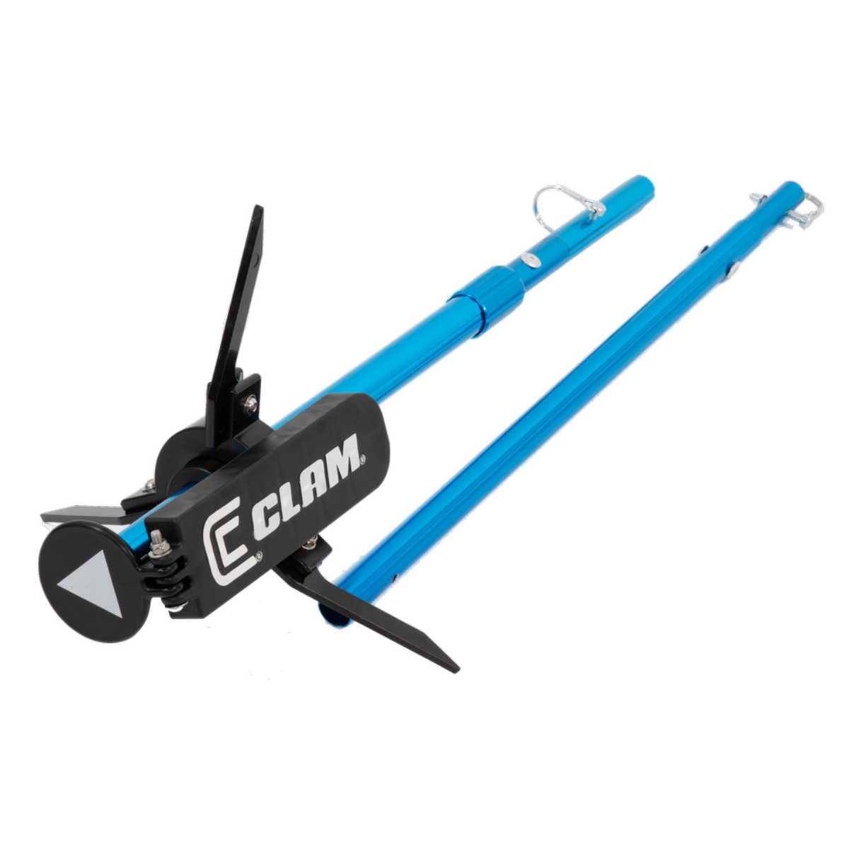 captain tom's amec 65h fishing pole B-N-M 14 ft. Black Widow 4 Section Telescoping and a fishing journal CAPT. MEL SIGNATURE RODS