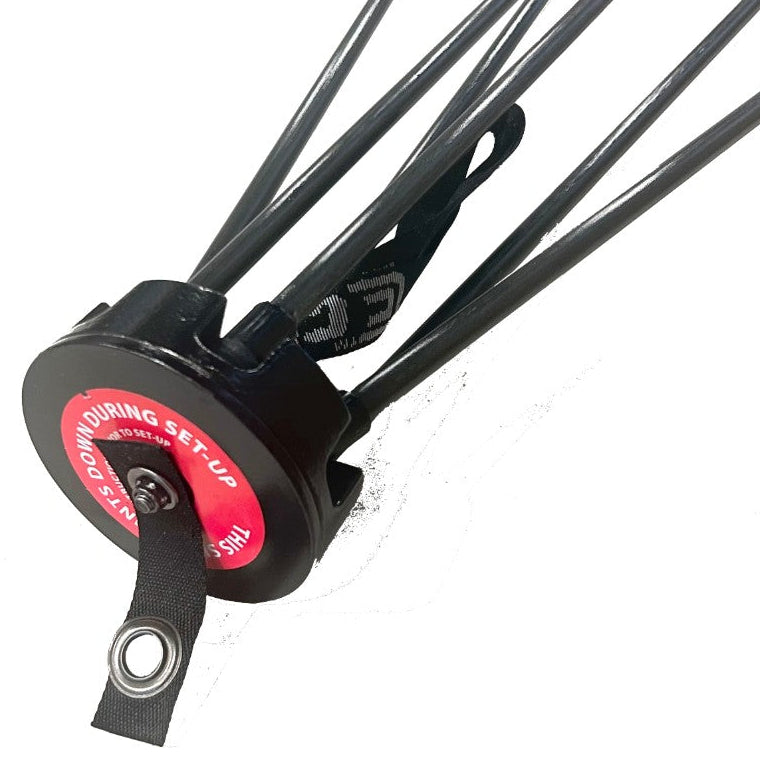 X-Series Hub and Pole Kit 54” Hub & Pole Kit (4 Poles and 4-Slot Hub)