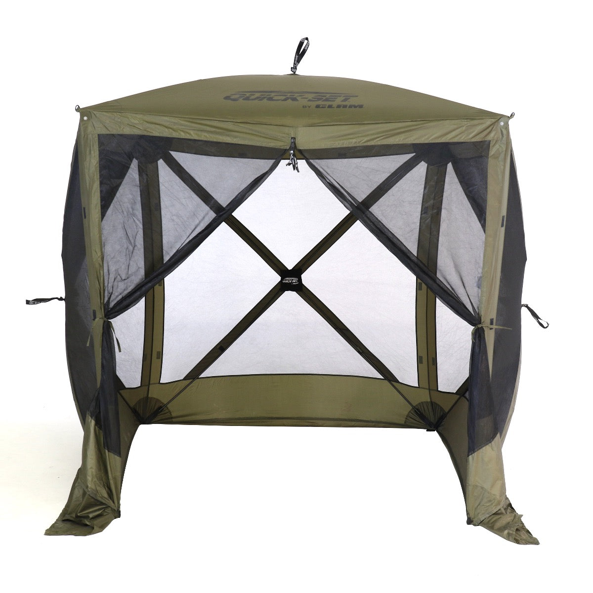 Green Traveler Bundle With Two Wind Panels – Clam Outdoors
