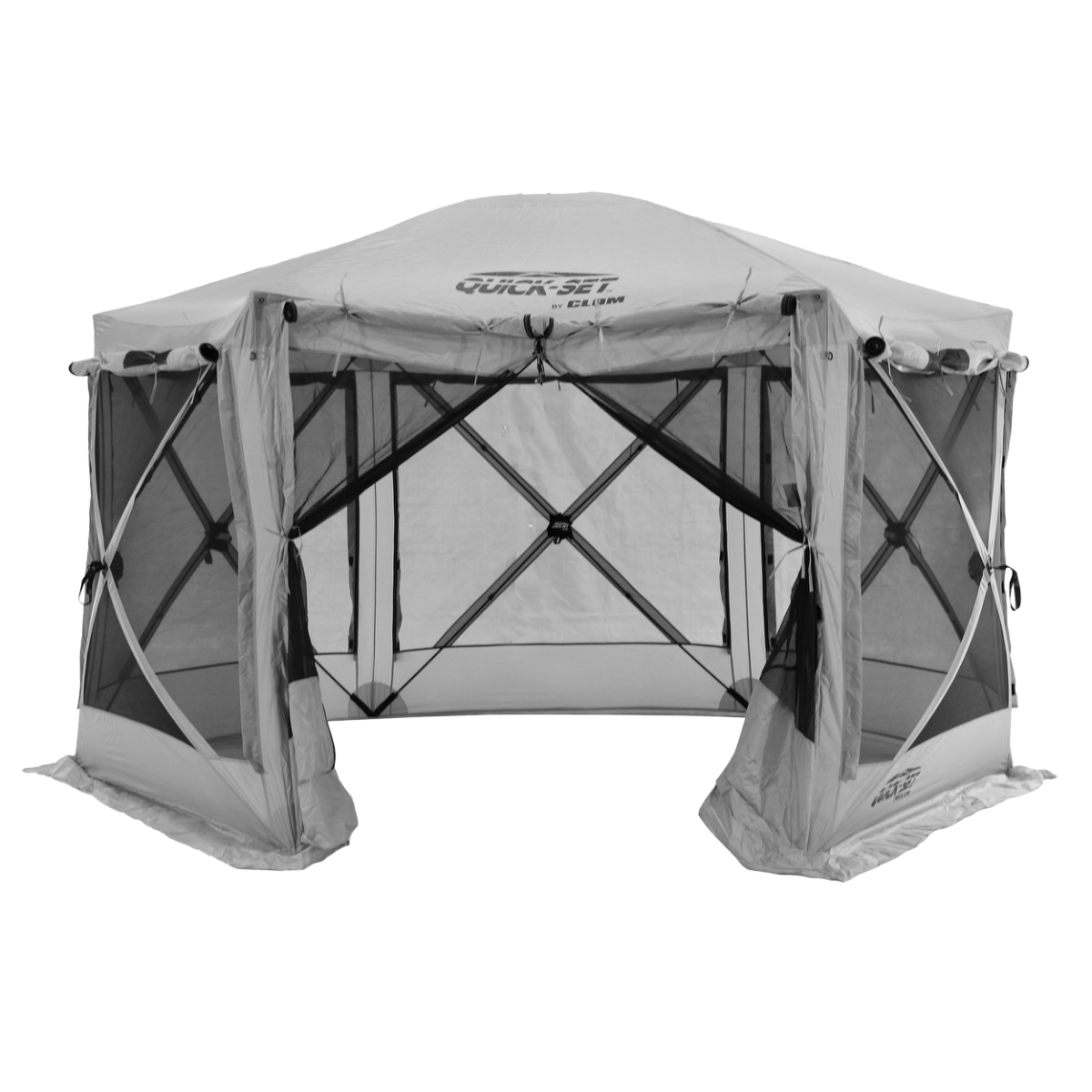 Clam Pavilion Screen Shelter with Wind Panels