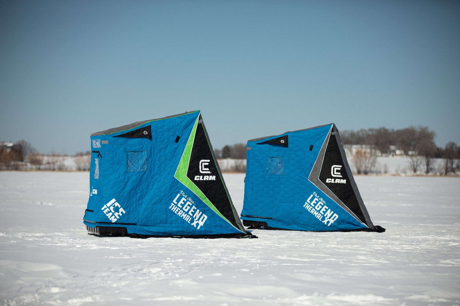 Clam Legend XT Thermal - 1 Angler Ice Fishing Shelter 16849 - The Home Depot