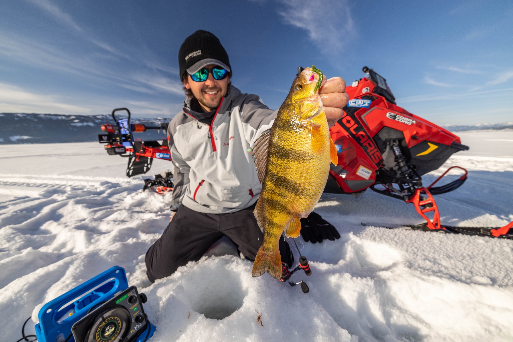 Red Katana Series Ice Fishing Rod - Shop North Dakota
