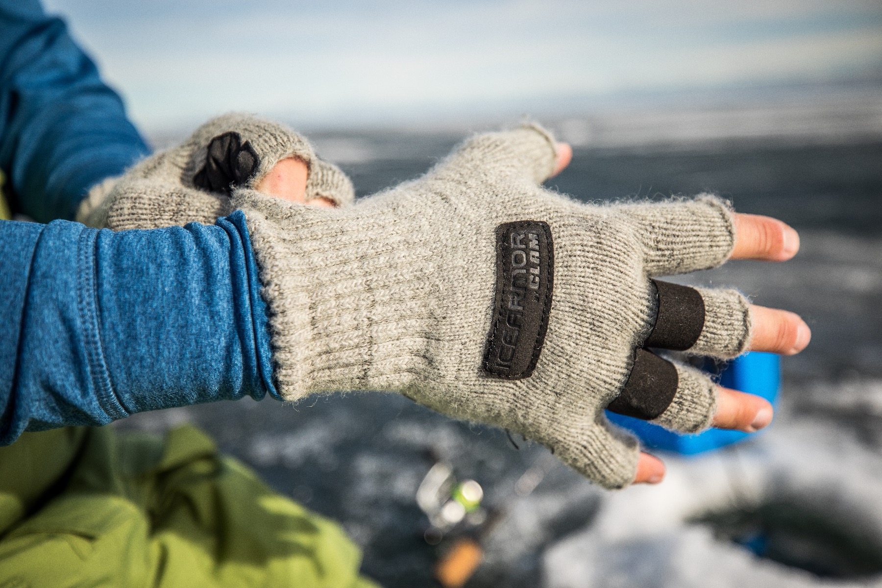 Wooly Fingerless Gloves