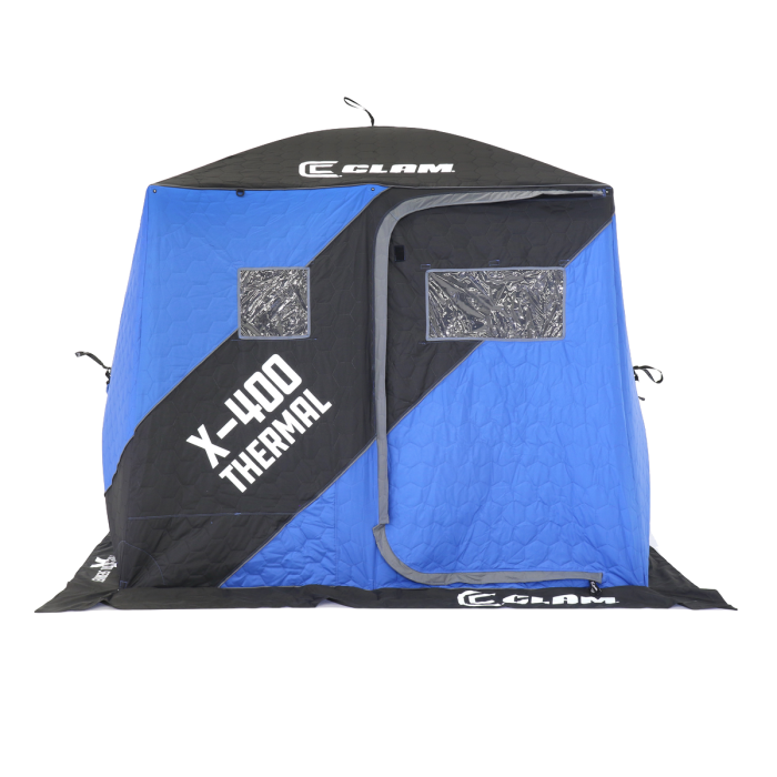 Clam ice fishing tent best sale