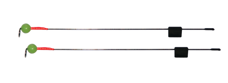 Ice Strong Titanium Spring Bobbers .014 #30 Ultra Light W/ Shrink