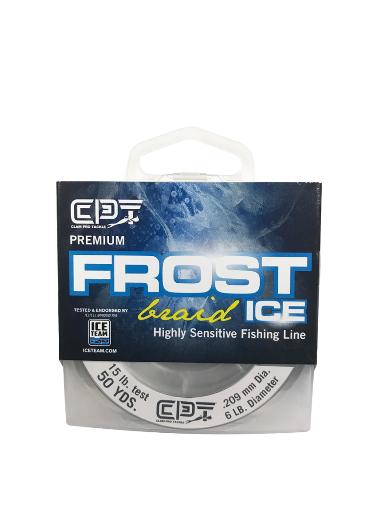 Clam CPT Frost Monofilament 6 lb. Fishing Line 14596 - The Home Depot