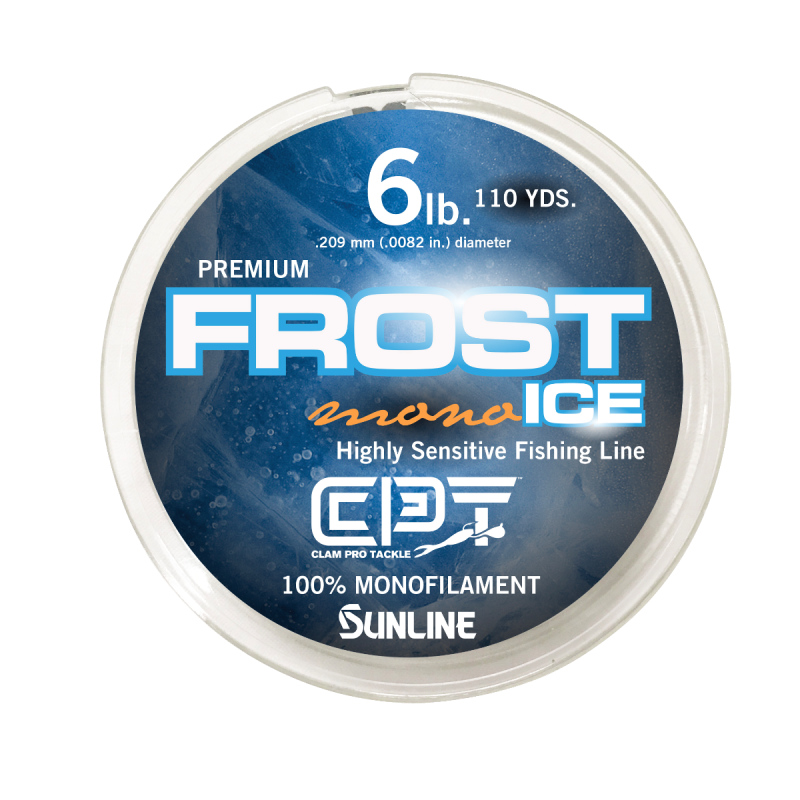 REACTION TACKLE Ice Monofilament Fishing Line- Tip Ups and Ice Fishing, Mono  – Suncoast Golf Center & Academy