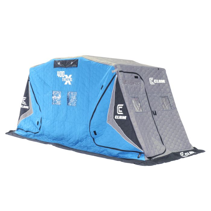 Clam Fish Trap X Series X200 Pro Thermal XT Flip-Over Ice Shelter