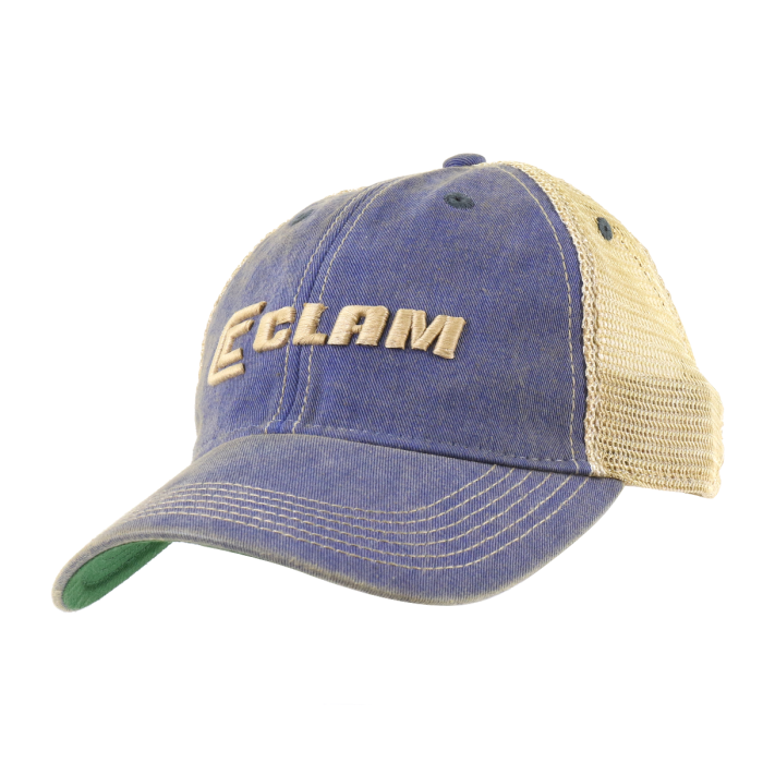 Clam Ice Team Fishing Snapback Trucker Hat | SidelineSwap