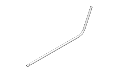 Bent Porch Support Pole-Yukon TC