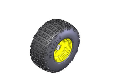 HDM 1400 Wheel/Tire Assembly