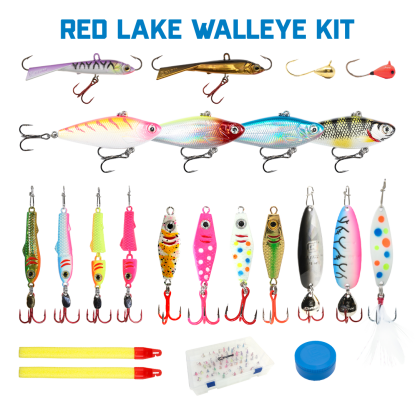 Red Lake Walleye Tackle Kit
