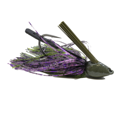 A.T. Grassmaster Weed Jig 1/2oz, Mud Bug